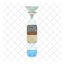 Filtro de agua  Icono