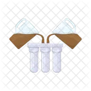 Filtro de agua  Icono