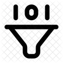 Filtro de datos  Icono