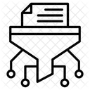 Filtro De Datos Analisis De Datos Analisis Icono
