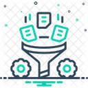 Filtro de datos  Icono