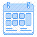 Fim De Semana Calendario Hora Ícone