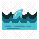Fin Shark Sea Icon