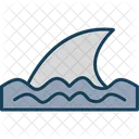 Fin Shark Sea Icon