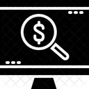 Computer Glass Magnifying Icon