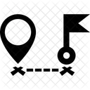 Flag Location Address Icon