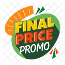 Final Price Sale Offer Icon