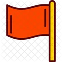 Finalizar Alerta Bandera Icon