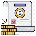 Financas Orcamento Financeiro Ícone