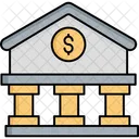 Financal Institute Institute Building Icon