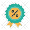 Financas Medalha Lucro Ícone