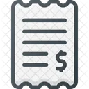 Finance Invoice Payment Icon