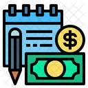 Finance Account Pen Icon