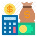 Finance Investment Calculator Icon