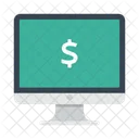 Bank Dollar Finance Icon