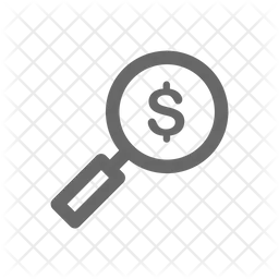 Search Money  Icon