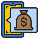 Finance App Money Bag Icon