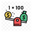 Finance Leverage Leverage Budget Icon
