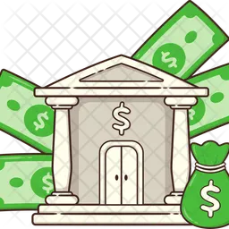 Finance Bank  Icon