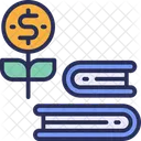 Finance Book Guide Knowledge Icon