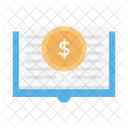 Finance Book Dollar Money Icon