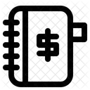 Notepad Banking Economy Icon