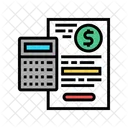 Finance Budget Capital Calculating Icon