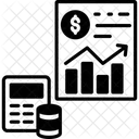 財務計算、お金の計算、財務計算 アイコン