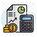 Finance calculation  Icon