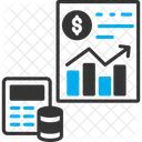 Finance Calculation Money Calculation Calculating Finance Icon
