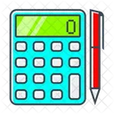 Finance Calculator Calculator Mortgage Loan Icon