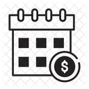 Finance calendar  Icon