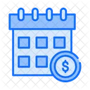 Finance calendar  Icon