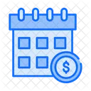 Finance Blue Icon