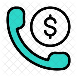 Finance Call  Icon