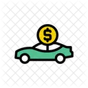 Car Vehicle Dollar Icon