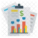 Finance Chart Business Chart Business Model Icon