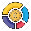 Euro Graph Chart Icon