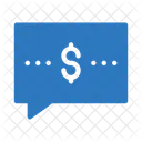 Message Bubble Dollar Icon