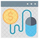 Finance Click  Icon