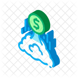 Finance Cloud  Icon