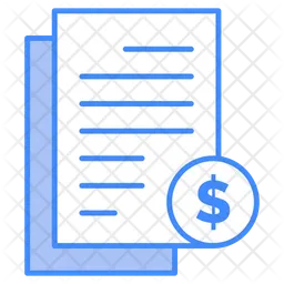 Finance Contract  Icon