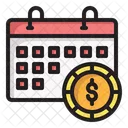 Calendar Dollar Money Icon