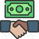Finance Deal Finance Contract Business Deal Icon