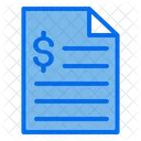 Finance Document Document Papers Icon