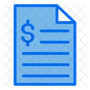 Finance Document  Icon