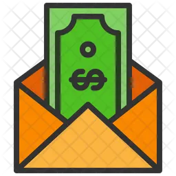 Salary Mail  Icon