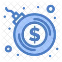 Finance Explosion  Icon