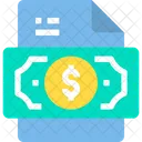 Make Money Finance File Earnings Icon