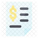 Payment Finance Finance File Finance Document Icon